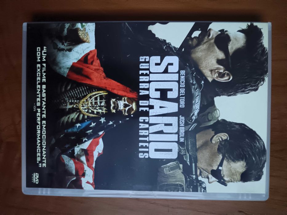 filme dvd original - sicário - guerra de carteis