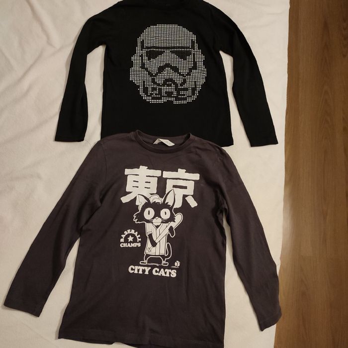 Camisola Manga comprida menino 7/8 anos