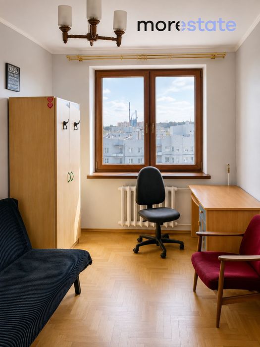 3 nieprzechodnie pokoje na Grzegórzkach