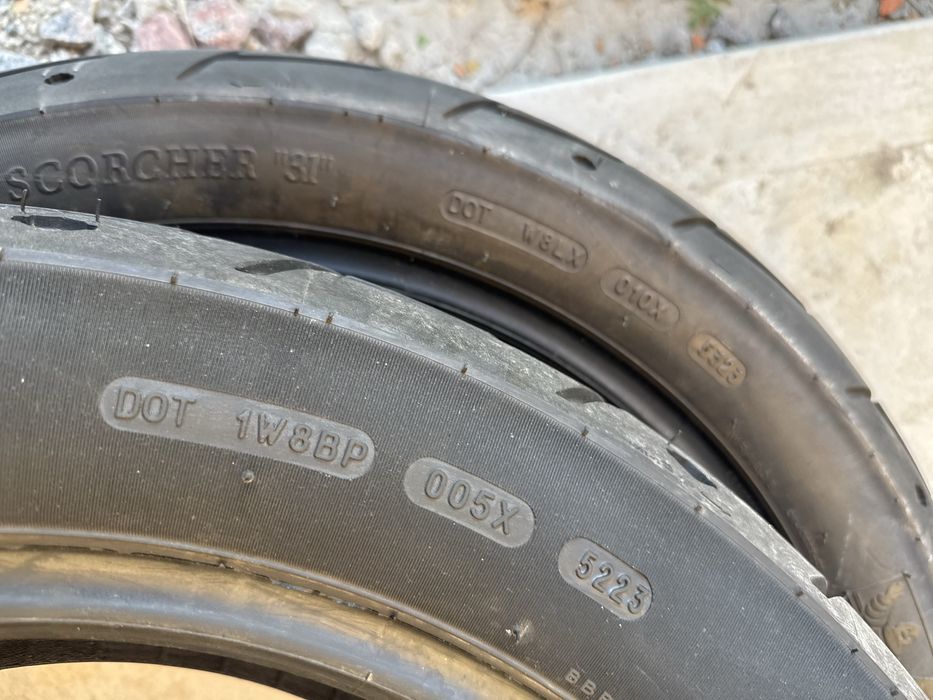 Мотошини Michelin Harley Davidson  180/70-16 + 110/90-19 2023рік