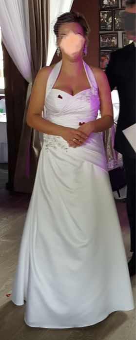 Suknia ślubna Agnes, rozmiar 38 + ozdoby