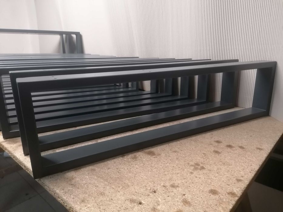 Nogi, Noga Loft profil 80x20 wymiar 72x70, stół, biurko,konsola