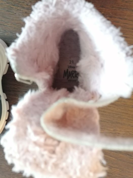 Buty dziewczęce kozaki zimowe ocieplane r 21