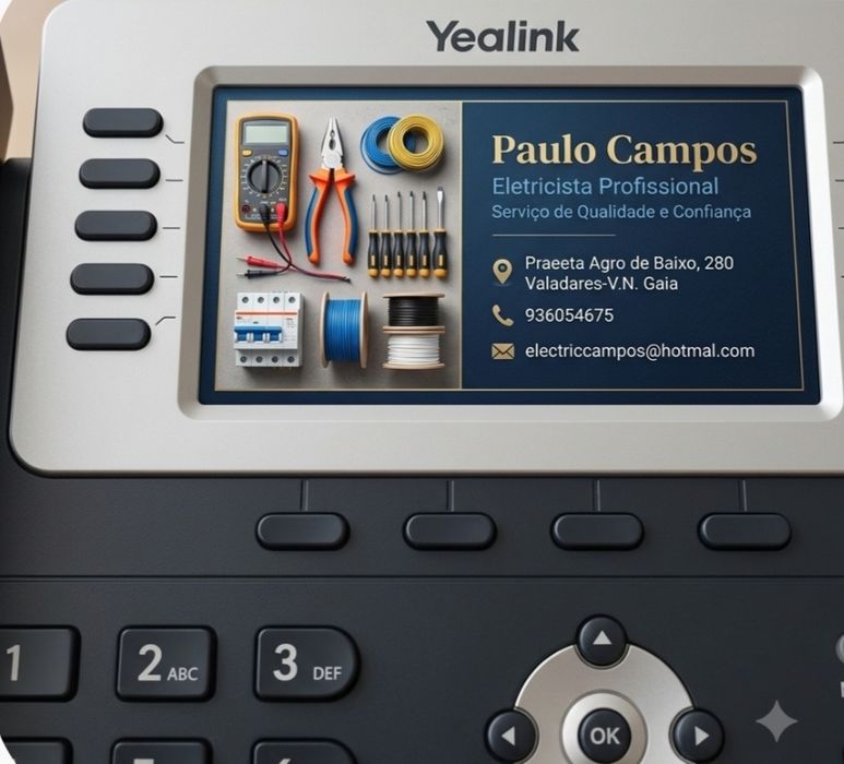 Disponibilidade para efetuar serviços