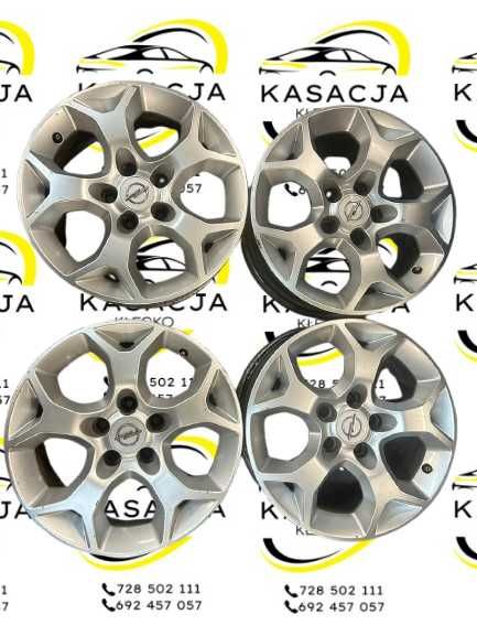 Komplet alufelgi felgi aluminiowe 16 cali Opel 16'