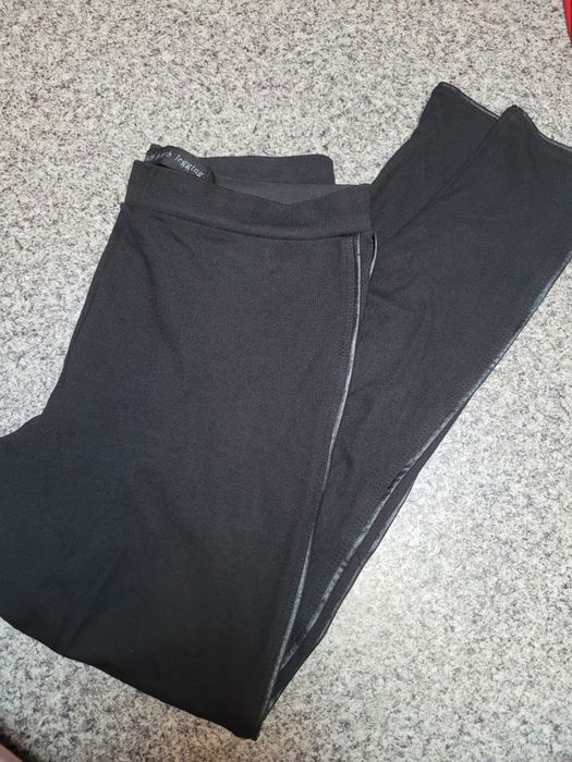 Legginsy next ze wstawkami skórzanymi
