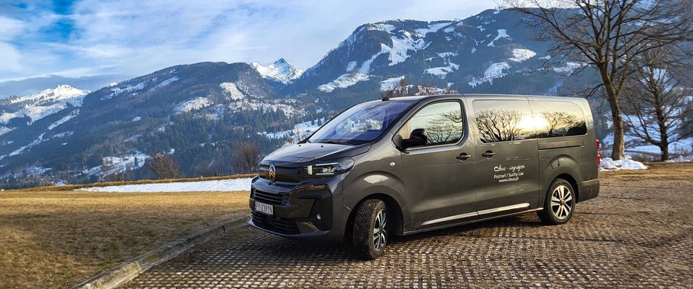 Wynajem busa 8-os. Citroen Spacetourer XL Poznań/Suchy Las