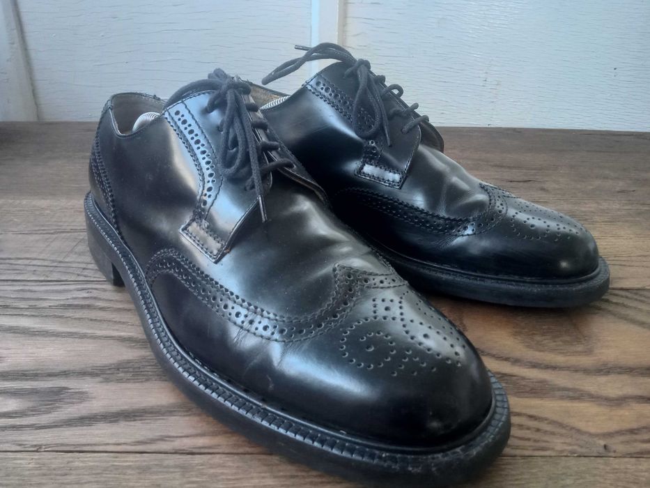 Navy boot якісні шкіряні броги черевики 28,5-29 см