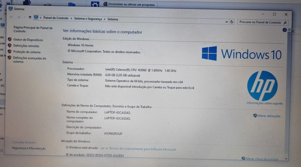 Portatil Asus em bom estado ta só Lento e a Bateria de imenso tempo pa