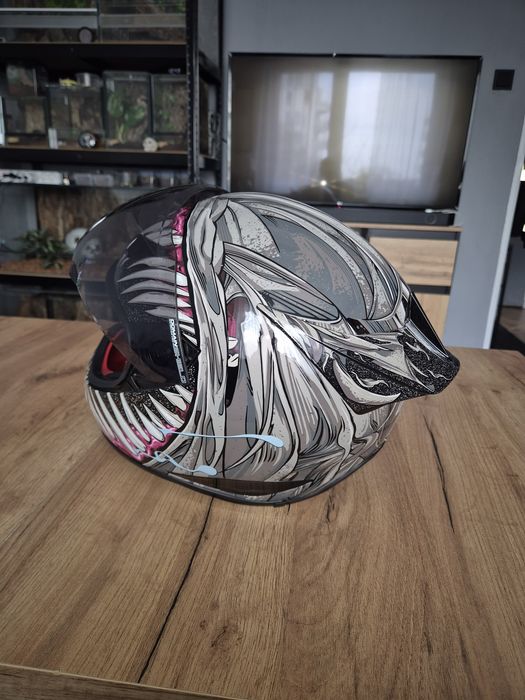 Kask motocyklowy integralny Icon Domain Grand Maw