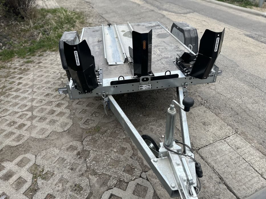 Przyczepka motocyklowa wynajem(motor 1 lub 2, quad) TEMARED MOTO 1-2