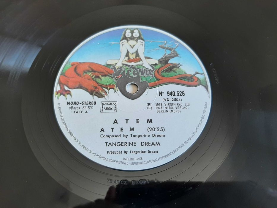 Tangerine Dream - Atem - França - Vinil LP