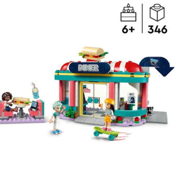 Lego friends diner 6+ 346 elementów