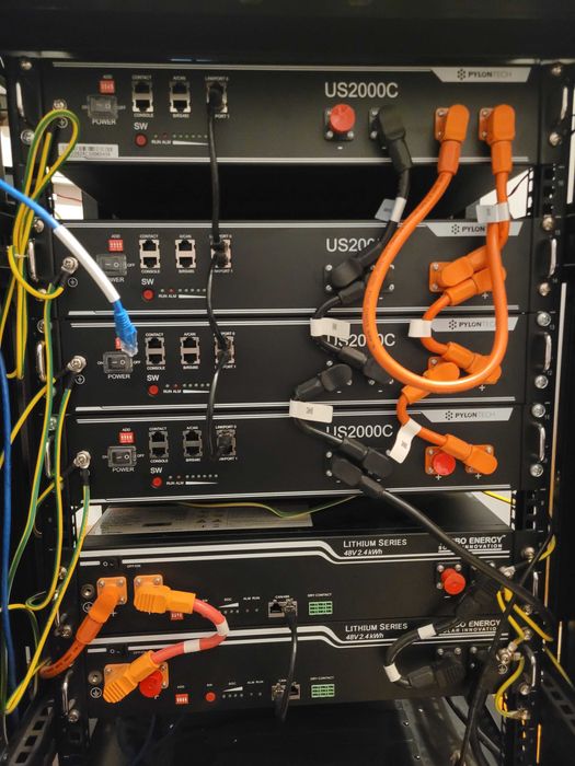 Magazyn Energii Pylontech US2000C 7 sztuk 2,4kWh 99~97%SoH