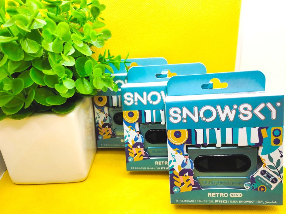 ‼️ FiiO Snowsky Retro Nano (Blue) - портативный ЦАП Bluetooth ресивер