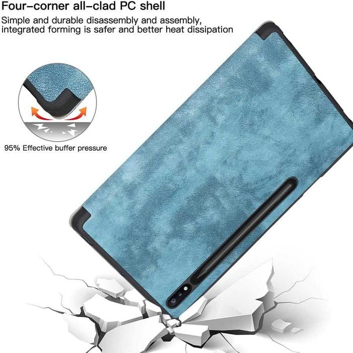 Eastcoo etui Samsung Galaxy Tab S8 Plus S7 Plus S7 FE 12.4 S PEN