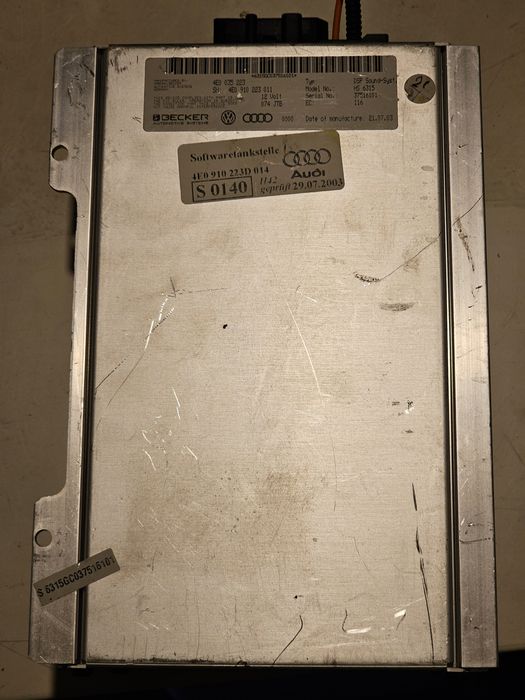 Wzmacniacz audio Becker