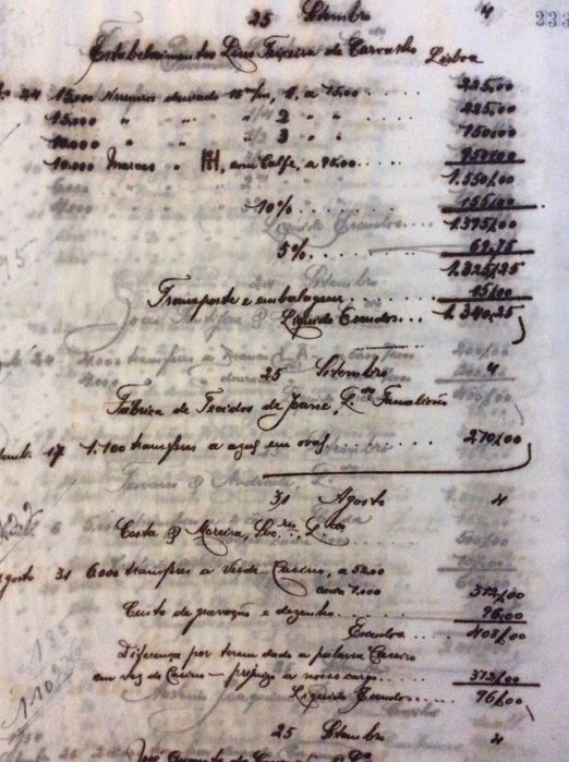 Copiador original manuscrito,  1950. Empresas de Portugal Continental.