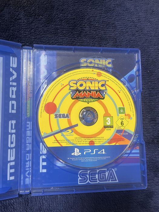 Gra Sonic mania plus do ps4