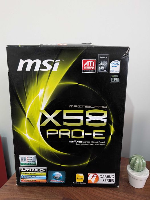 Conjunto PC antigo i7 + 12GB RAM + motherboard MSI X58
