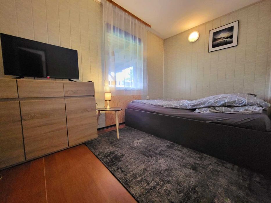 Domki letniskowe nad łowiskiem,jezioro,las cisza