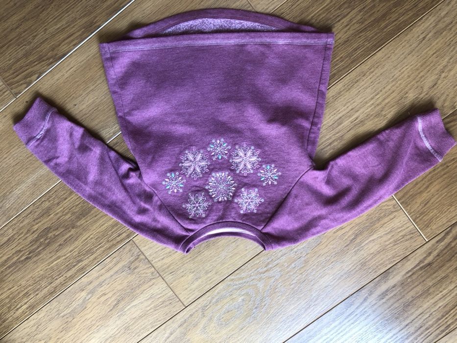 Ciepła zimowa bluza, tunika r. 98