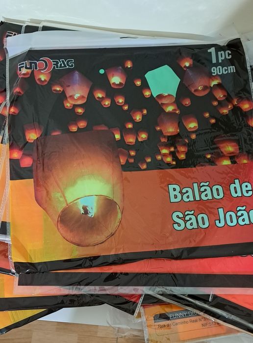 Balões S.João várias cores