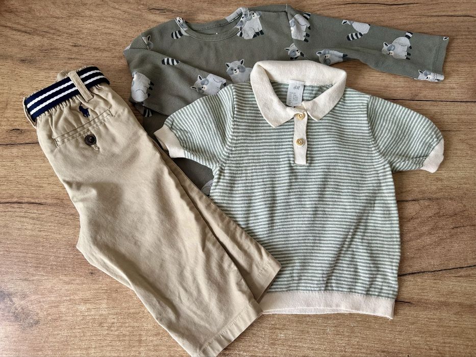 Лот брендових речей на хлопчика 80 розмір штани Polo оригінал футболка