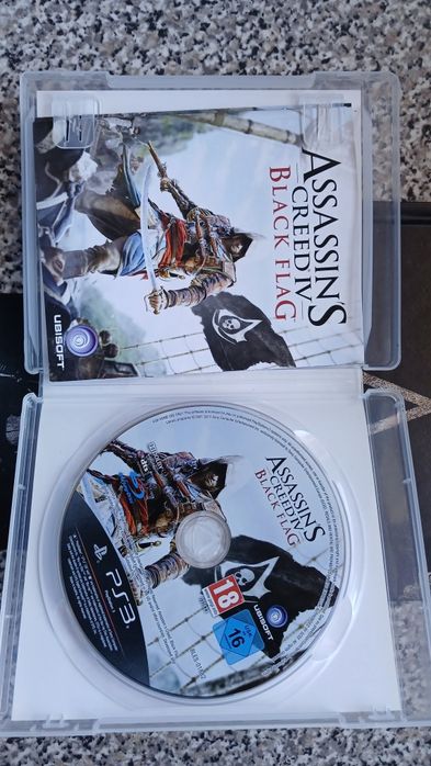 Assassins creed 4 black flag+extras playstation 3