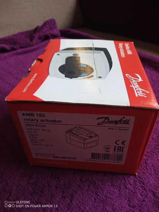 Siłownik Danfoss 082H0224 - AMB 162