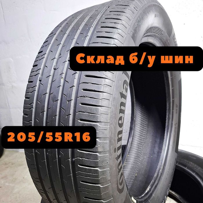 205/55 R16 шини б у літо Michelin Continental Bridgestone Dunlop резина