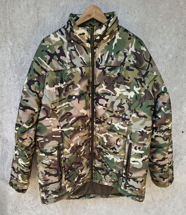 Kombat UK Lekka Kurtka Jesienna Męska Puchowa Elite II Jacket Multicam