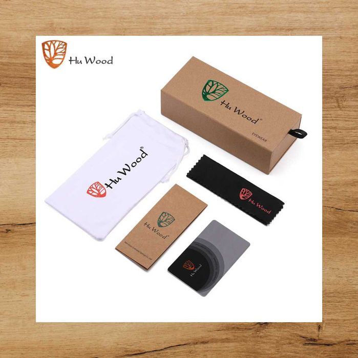 Óculos de sol "SQ" - HU WOOD (Envio incluído)