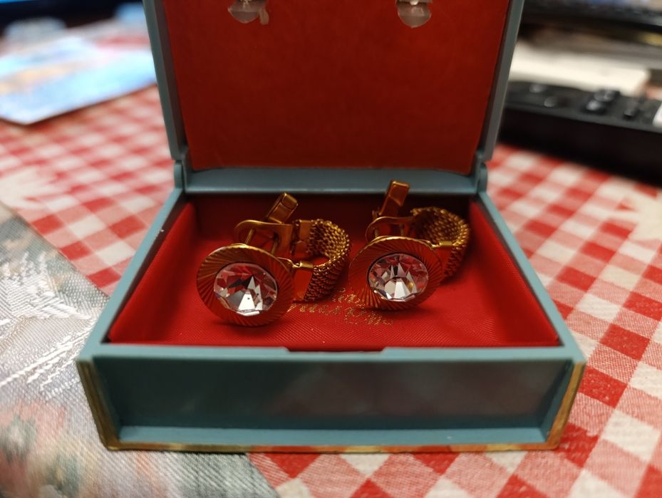 Spinki do mankietów lata 80