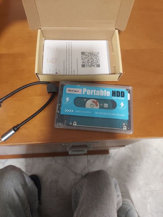 Disco Duro Externo 500GB KinHank - Super console(Jogos Retro)