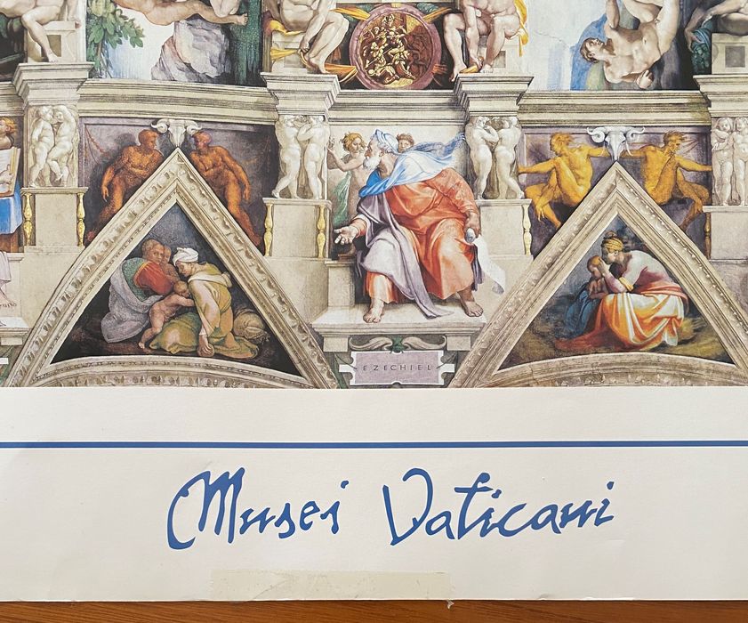 Poster Volta Sistina – Michelangelo Buonarroti | Musei Vaticani