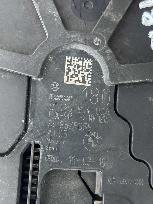 Генератор BMW BMW X3 G01. X4 G02. G30. G12 - 2.0d (B47)