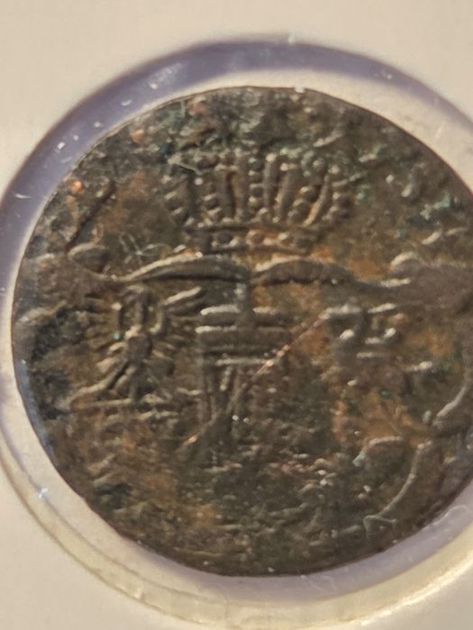 Grosz  August III Sas 1754 rok.