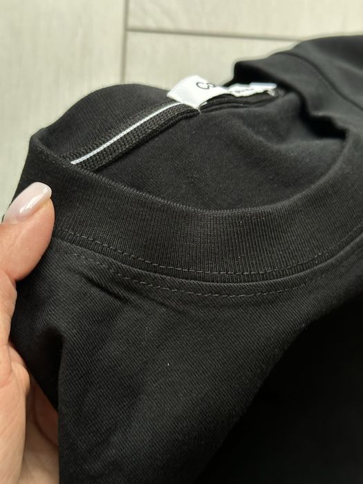 Лонгслів Calvin Klein, лонгслів оверсайз