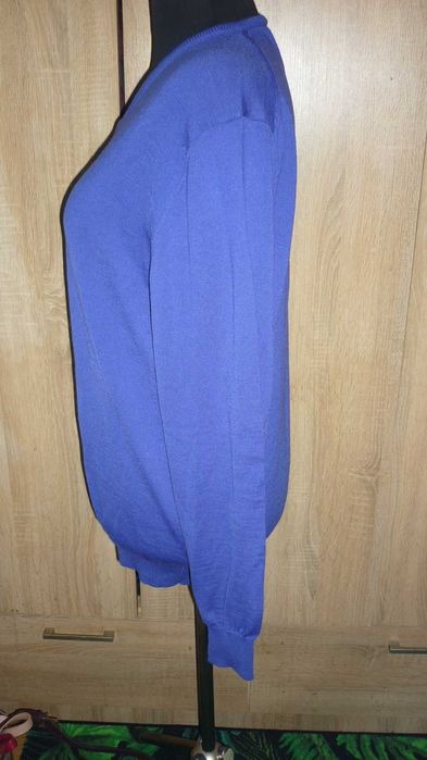 Calvin Klein- męski sweter 50 % wełny  r; XL/XXL