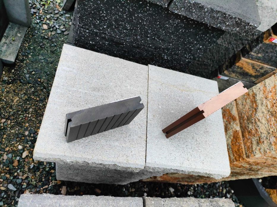 Deska tarasowa decha na pomosty pełna kompozyt kładka deski drewno