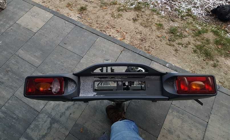 Bagaznik rowerowy na hak,stojak na 2-rowery uchylny Twinny Load Swing