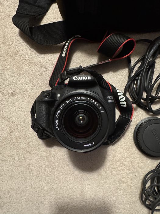 Canon EOS 1200D + lente 18-55 + bolsa de transporte