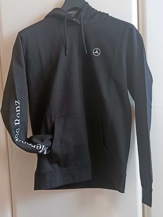 Bluza z kapturem logo Mercedes