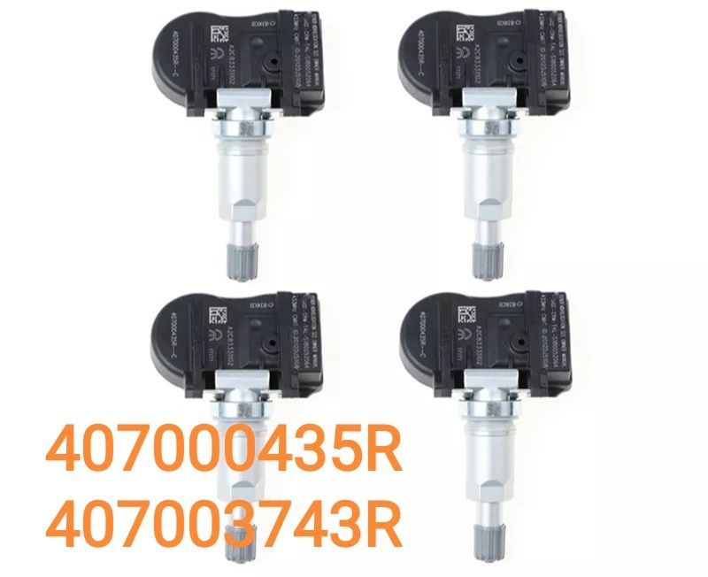 Рено Renault Датчики тиску давления шин 407000435R, 407003743R коліс