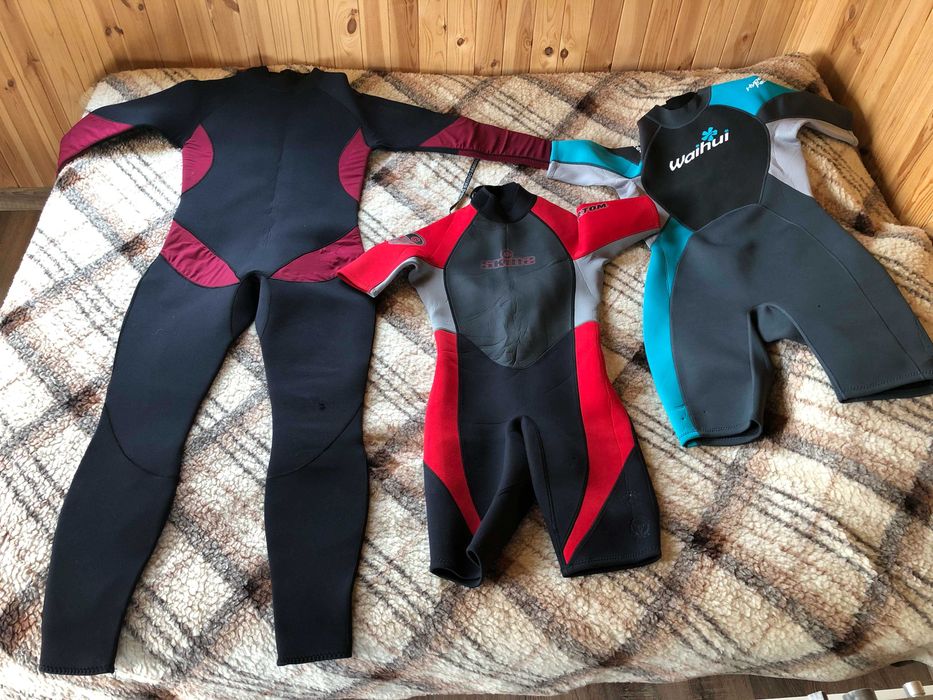 Гидрокостюм для кайта или серфинга б/у (4 мм): 400 грн. - Водні види ...