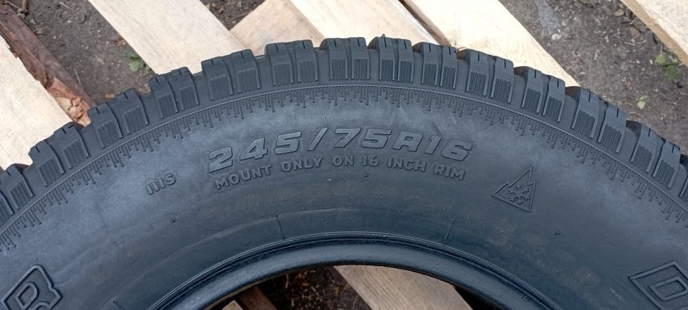 Cooper 245 75 r16 2шт шини б'у гума зимова резина з Європи