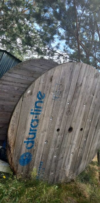 Szpula drewniana po kablu