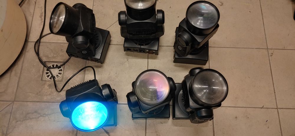 Zestaw kolorofonów na scenę DMX.