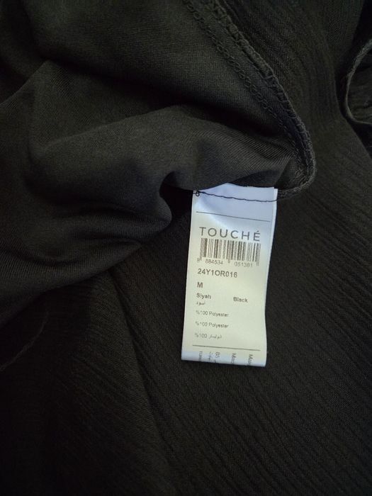 Czarna suknia z wiązaniami M NOWA